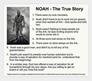 The True Story of Noah